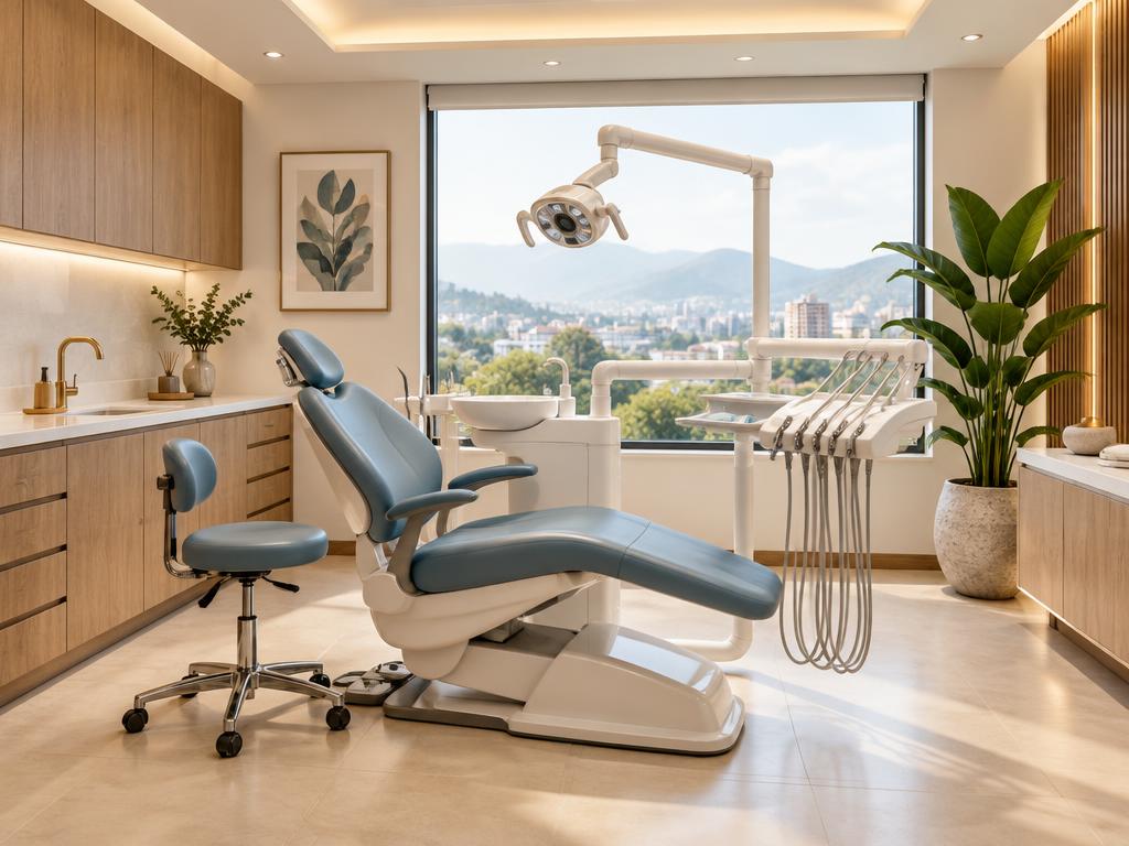 Atención odontológica en el consultorio de Duque Dental, en Plaza Jade